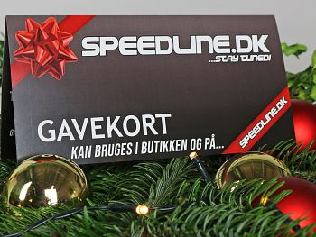 Speedline.dk gavekort - fysisk